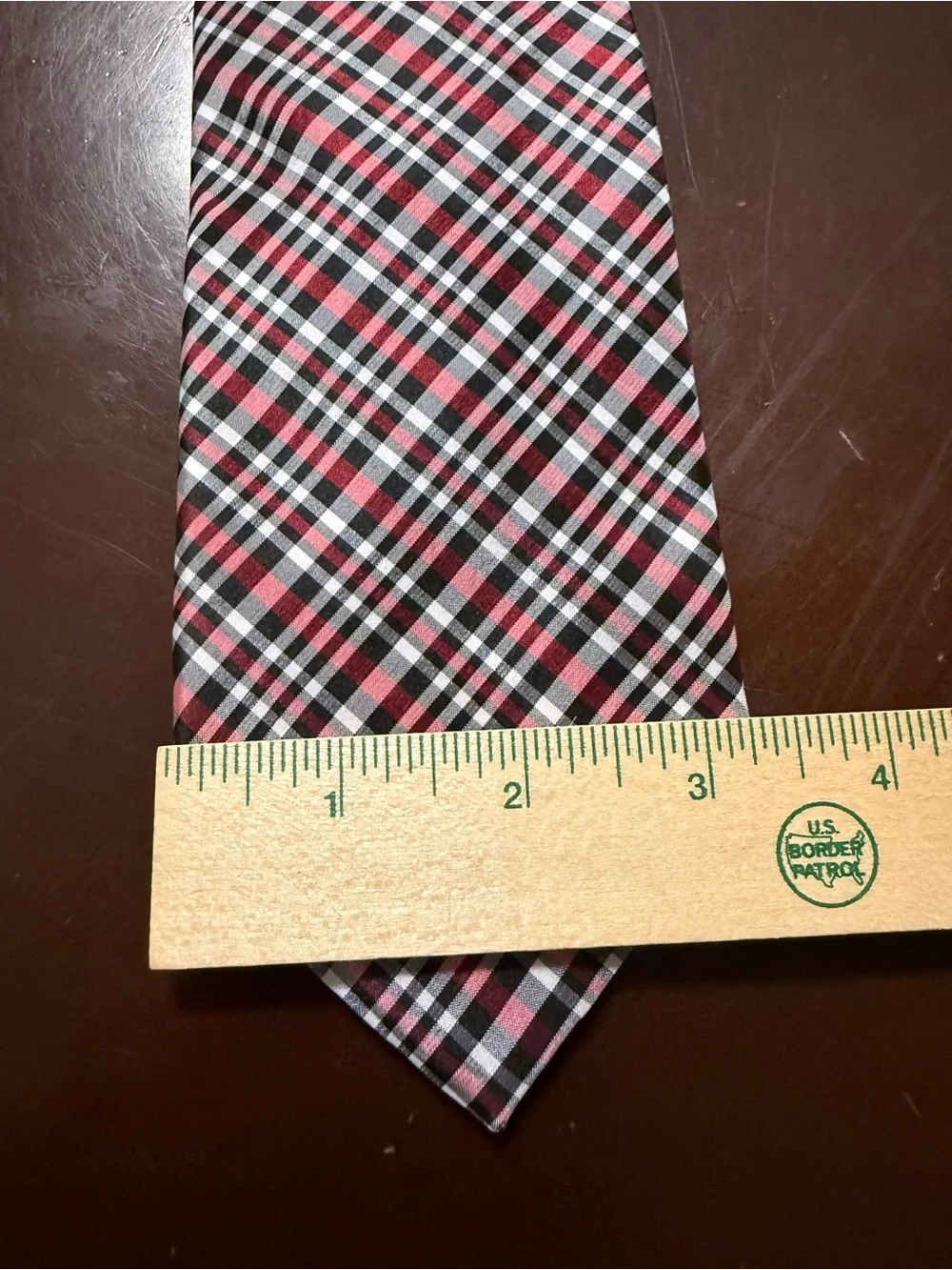 Chaps Blue & Black Striped Tie